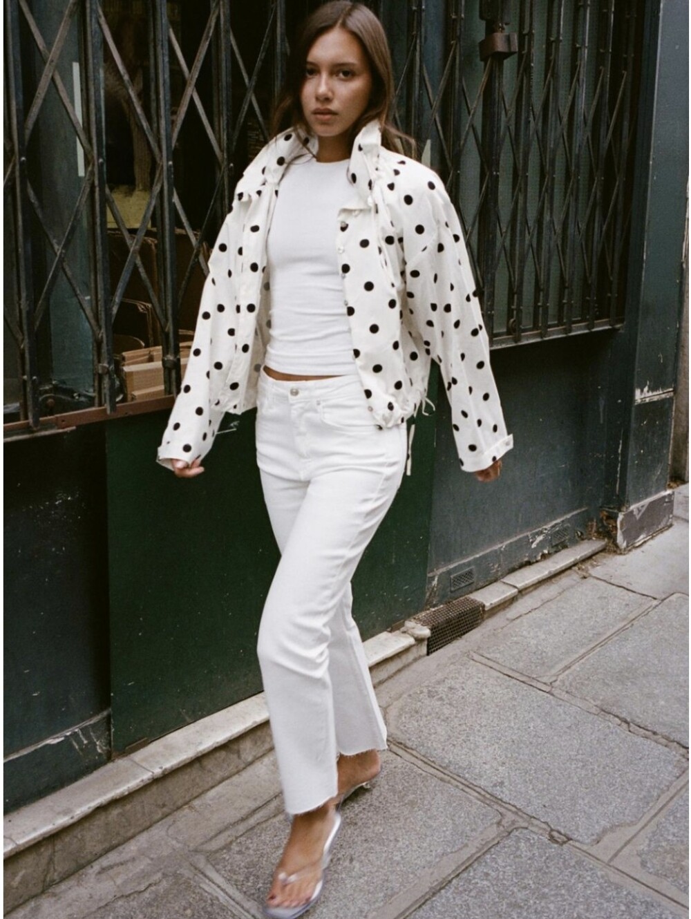 ZARA POLKA DOT JACKET